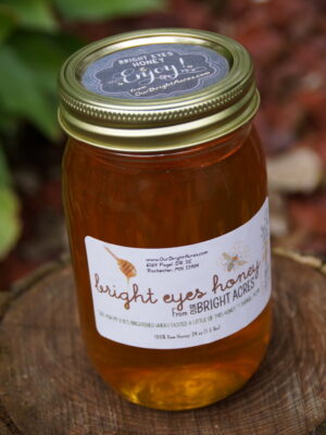 24 oz Raw Honey – Pint Mason Jar