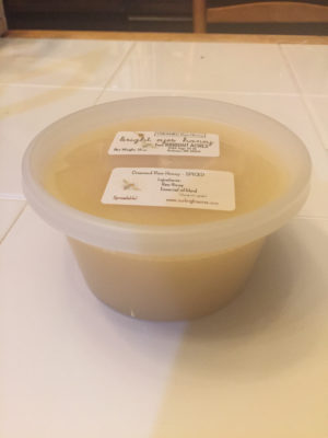 18 oz Creamed Honey – Spiced